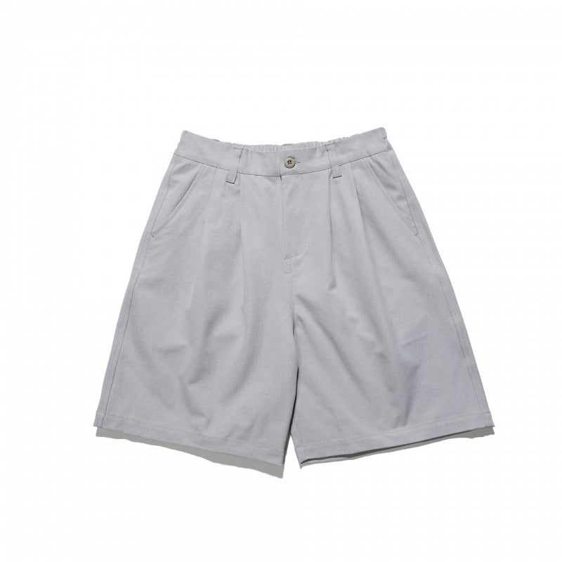 Loose Straight Drooping Suit Shorts Fashion