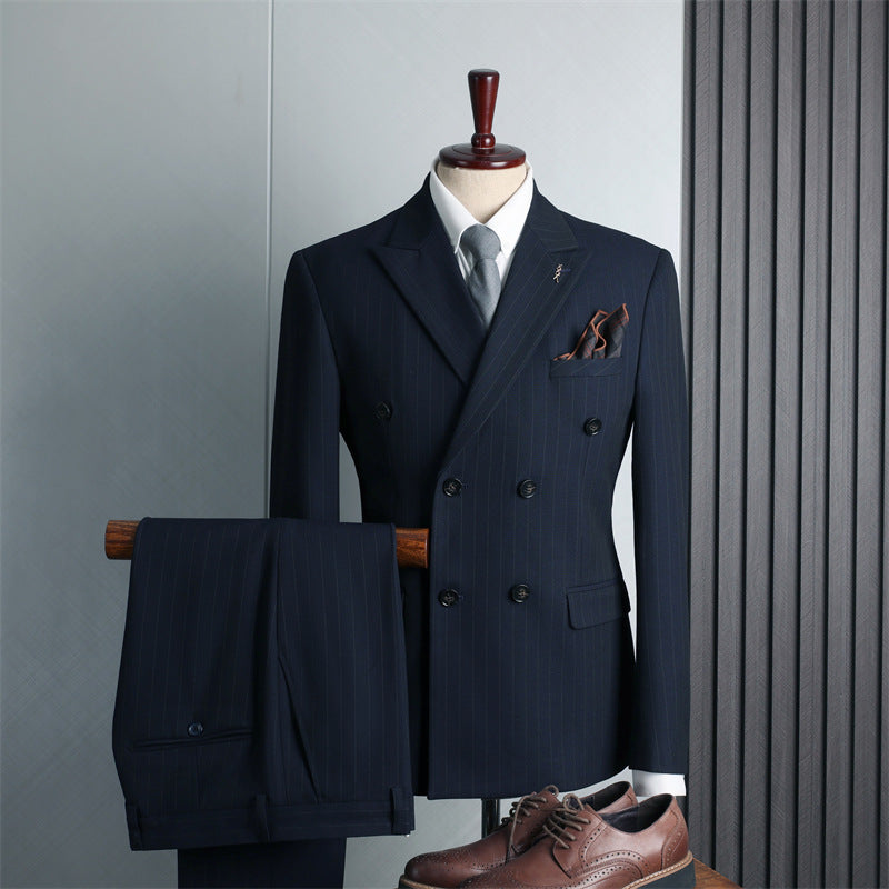 Double Breasted Men's Suit