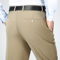 Men's Thin Business Formal Wear Casual Suit Pants