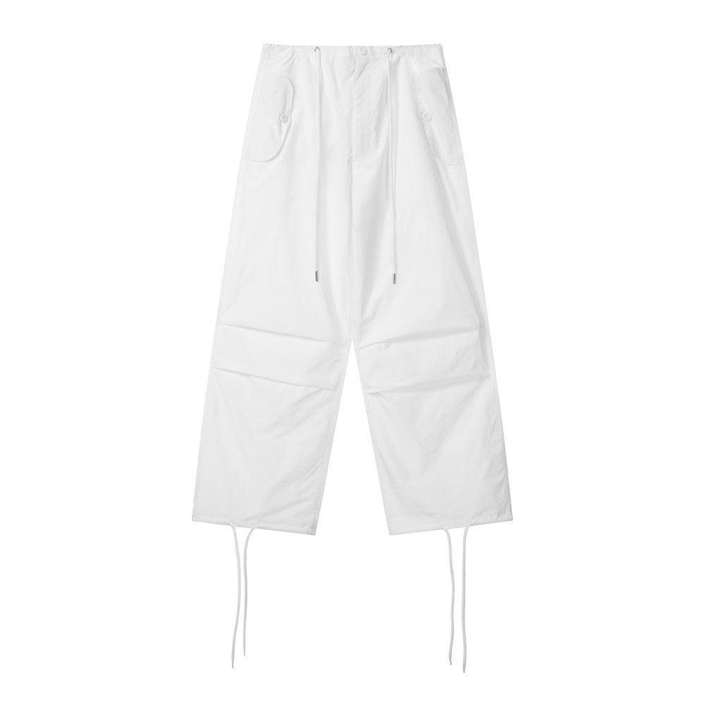 Pleated Workwear Straight Casual Pants For Men