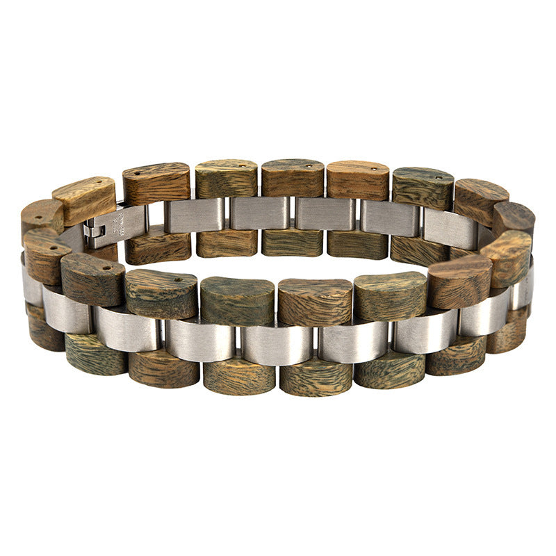 Trendy Retro Wooden Bracelet For Men