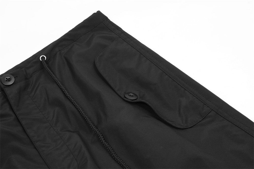 Pleated Workwear Straight Casual Pants For Men