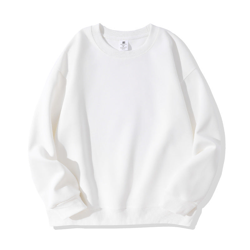 Autumn And Winter American Retro Composite Crew Neck Pullover Sweatshirt Men
