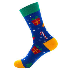 Christmas Cotton Socks Santa Claus Elk Socks For Men