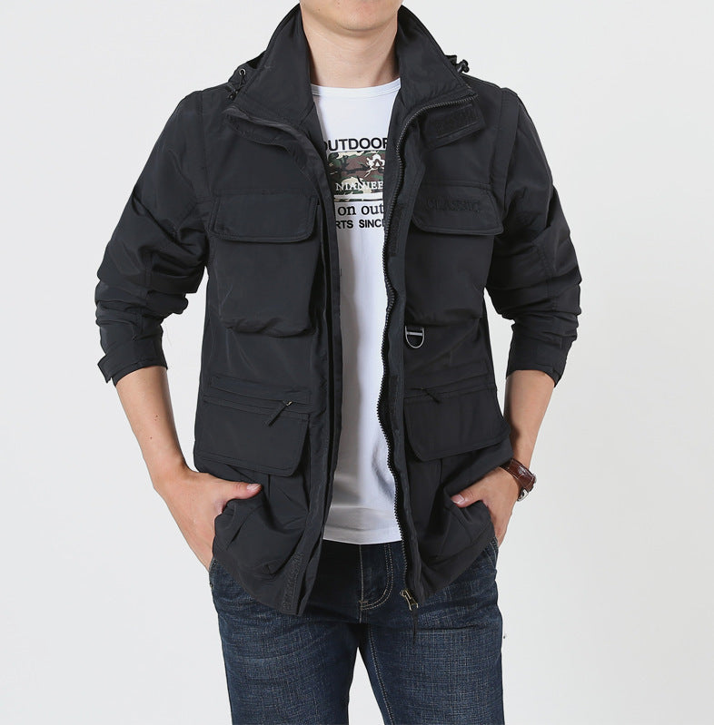 Men's Explosive Jacket Outdoor Mountaineering Sportswear