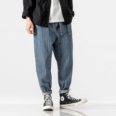 Japanese Style Large Size Men's Jeans