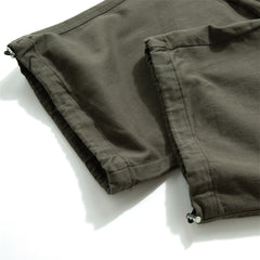 Simple Workwear Casual Pants Men