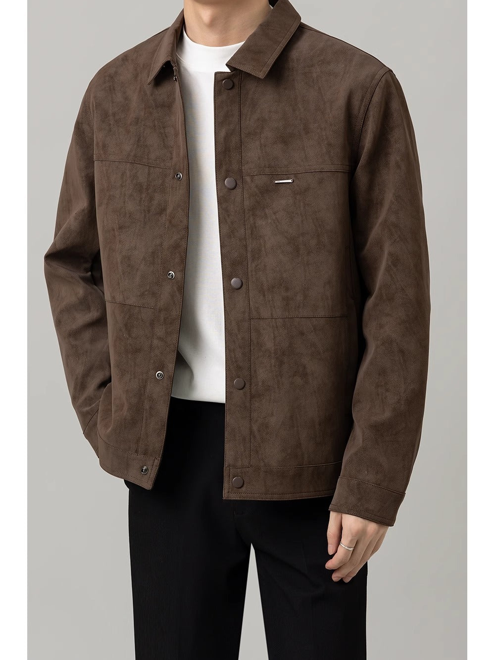 Lightly Mature Short Coat For Men