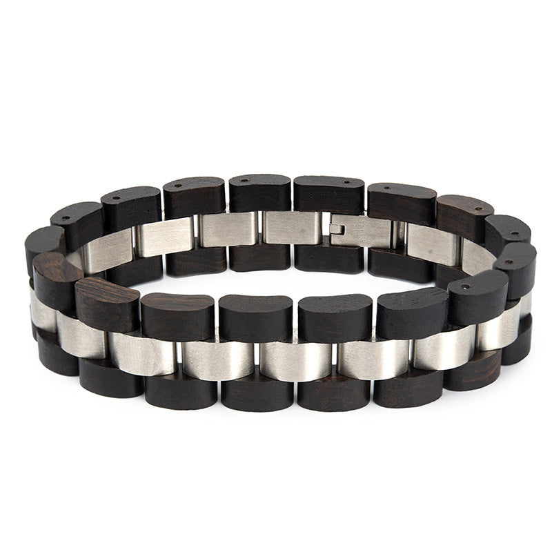 Trendy Retro Wooden Bracelet For Men