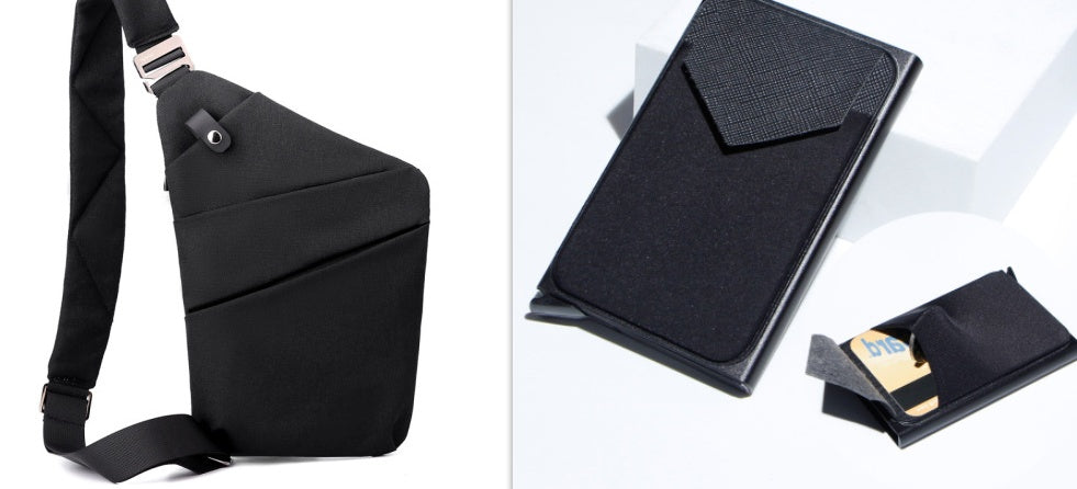 Canvas Chest Bags For Men Across One Shoulder