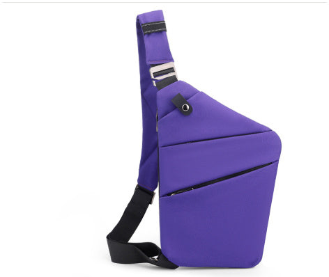 Canvas Chest Bags For Men Across One Shoulder