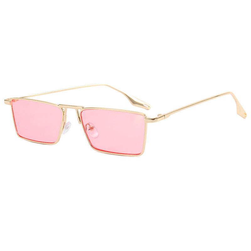Fashionable Simple Sunglasses Full Frame Square Glasses For Men