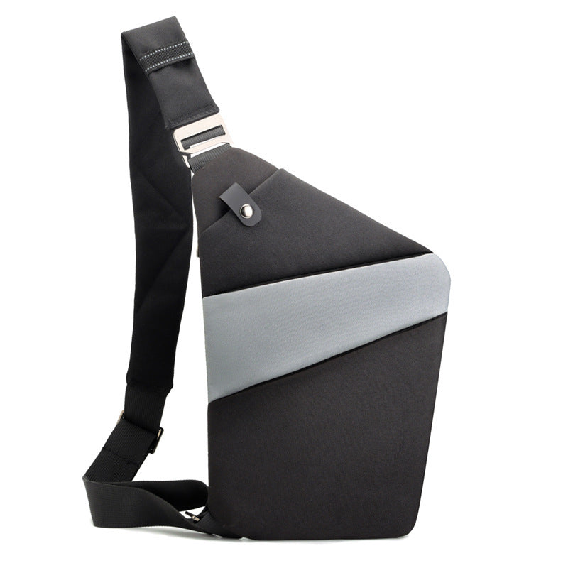 Canvas Chest Bags For Men Across One Shoulder
