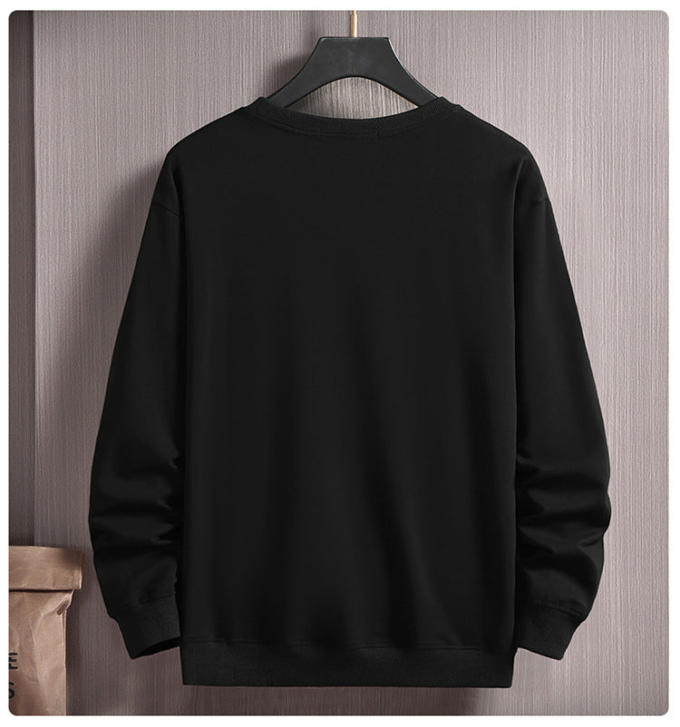 Fashion Men's Pullover Sweatshirt Bottoming Long-sleeved Top