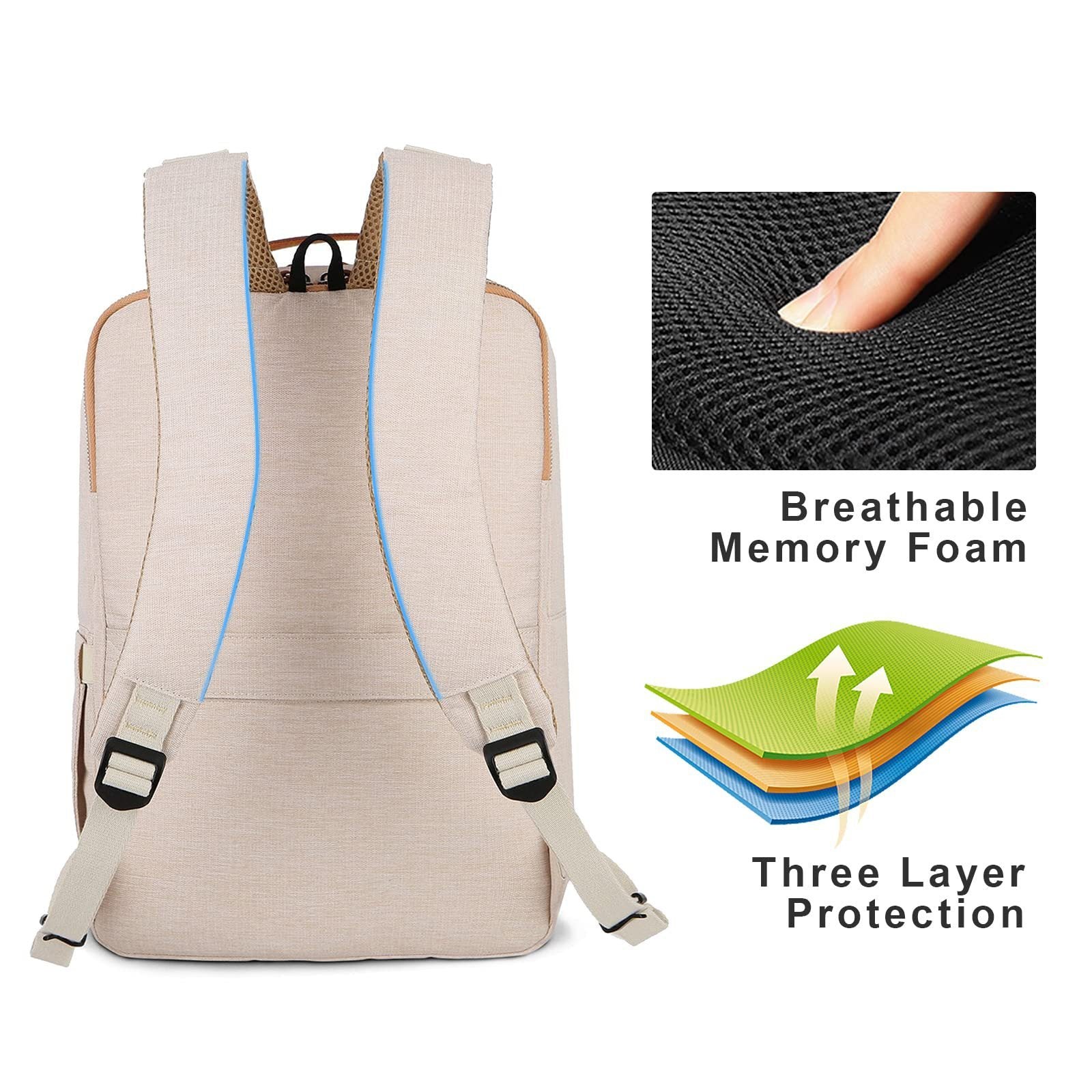 New Backpack Multifunctional Computer Travel Bag For Men With USB