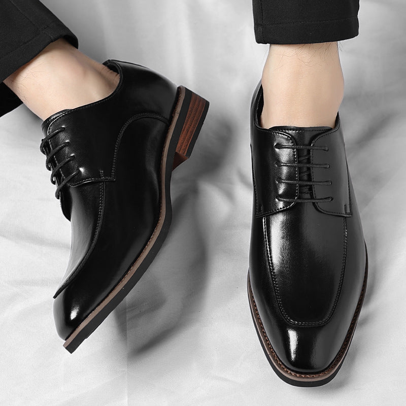 Men's Round Head Business Formal Shoes