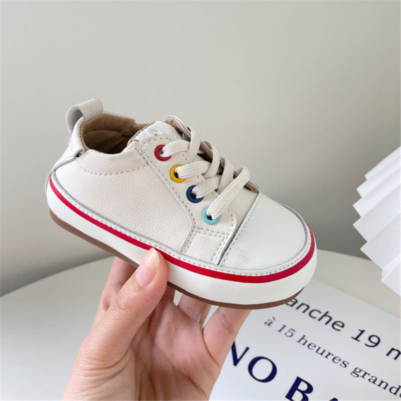 Baby Boy Soft Bottom Toddler Board Shoes