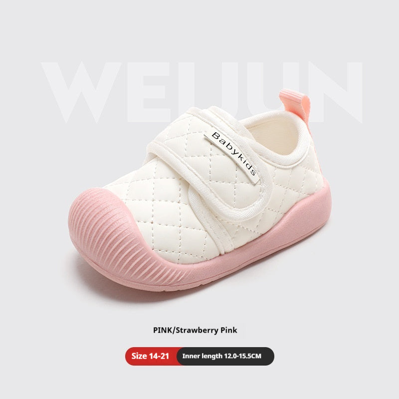 Velcro Toddler Shoes Girls Soft Sole