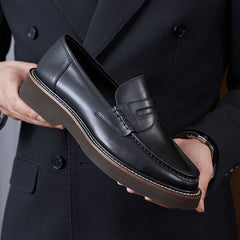 Handmade Classic Business Casual Leather Shoes For Men