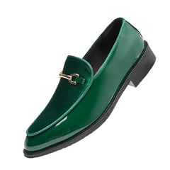 Men’s Patent Leather Shiny Dress Shoes – Lightweight & Versatile Formal Style