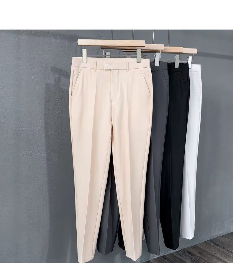 Men's Spring Summer Business Casual Pants