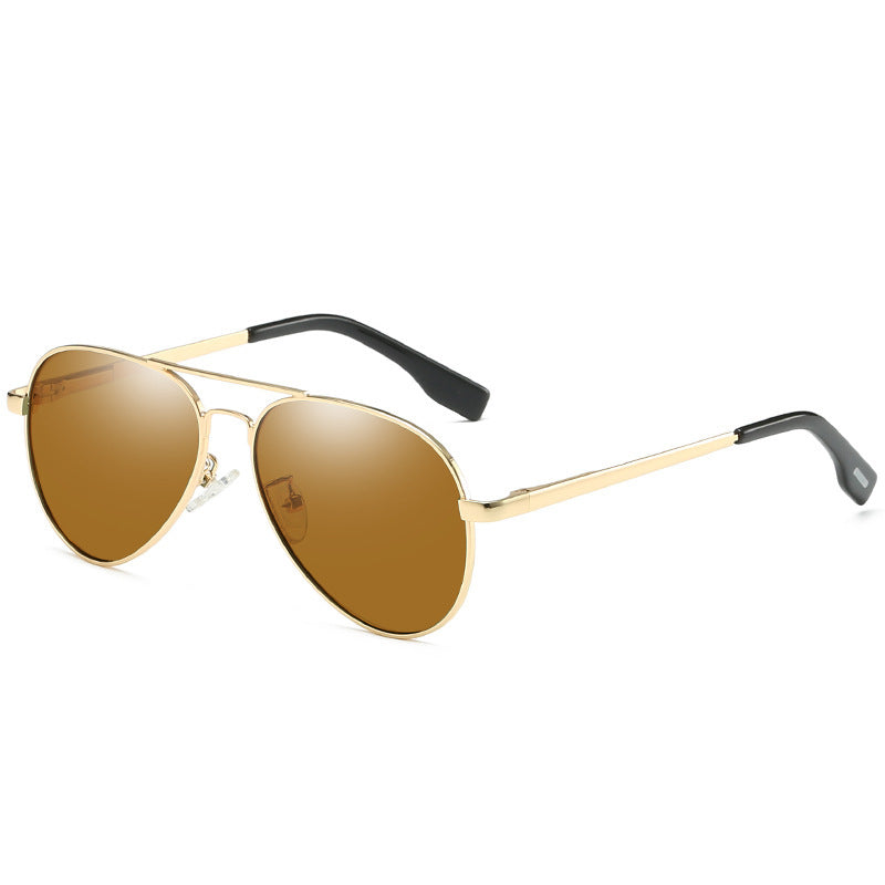 Men's Fashion Large Frame Aviator Polarized Sunglasses