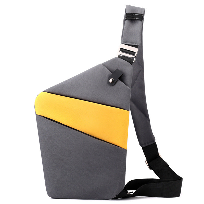 Canvas Chest Bags For Men Across One Shoulder