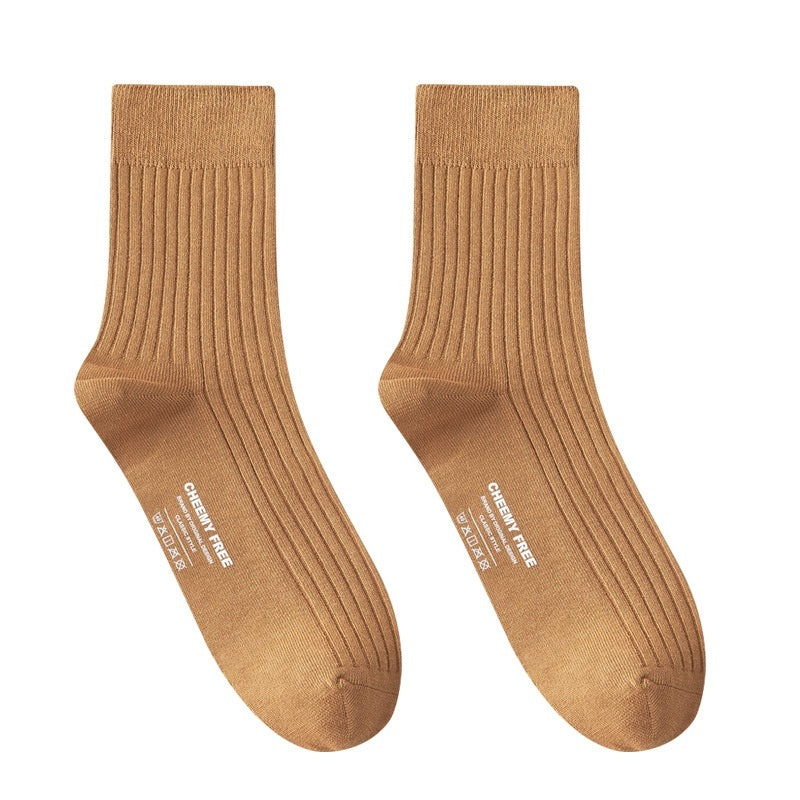 Australian Cotton Double Needle Socks Men's Business Socks