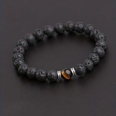 Fashion Volcanic Rock Bracelet For Men