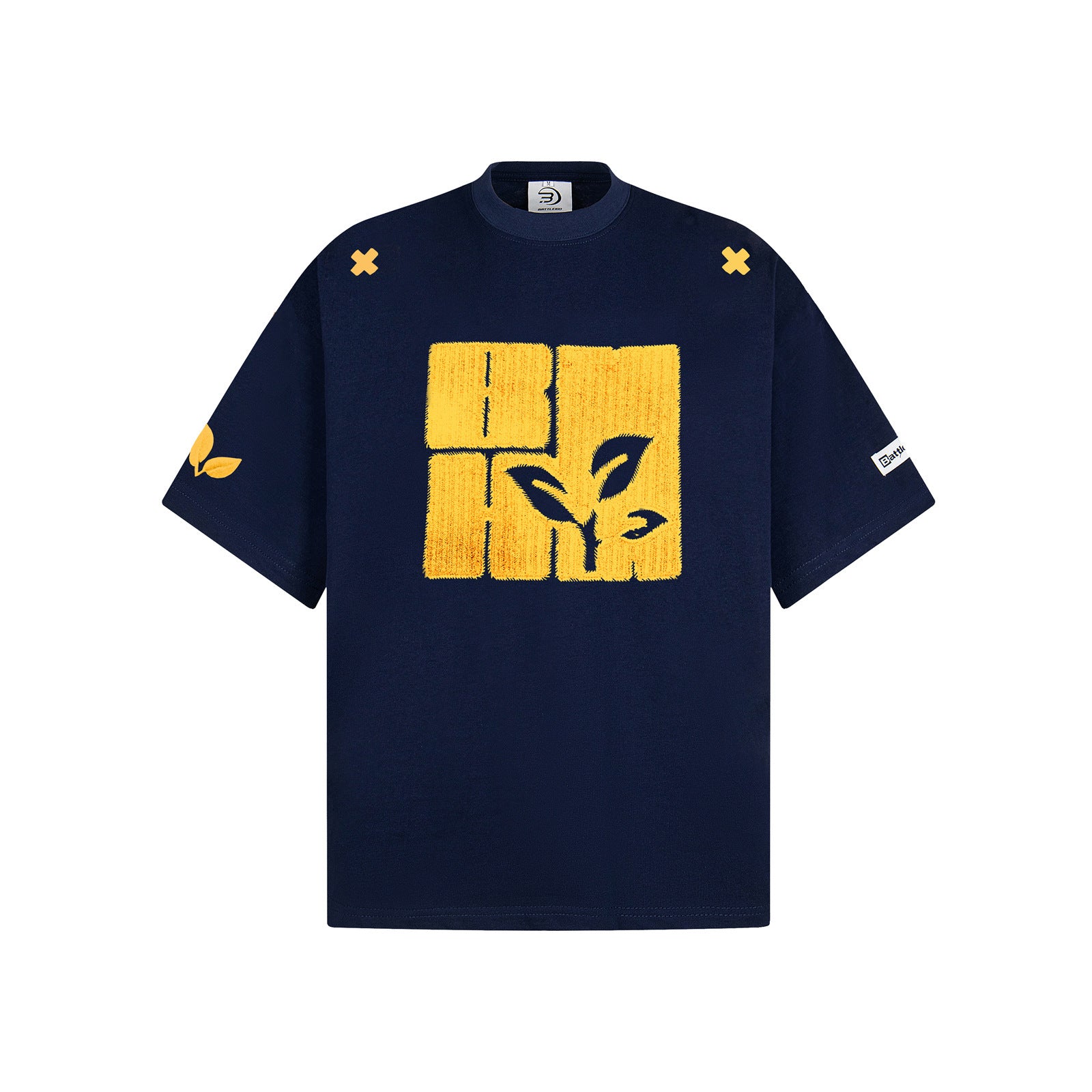 Men’s Summer Embroidered Short-Sleeve T-Shirt